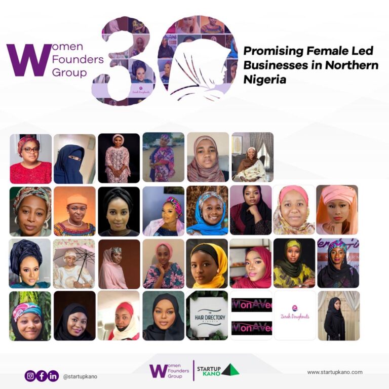 WOMEN FOUNDERS GROUP CELEBRATES 30 PROMISING FEMALE LED BUSINSSES IN NORTHERN NIGERIA